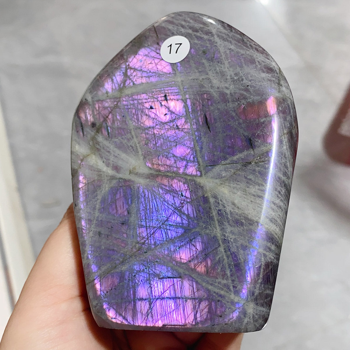 Rainbow Purple Light Pull Feldspar Freeform Minerals