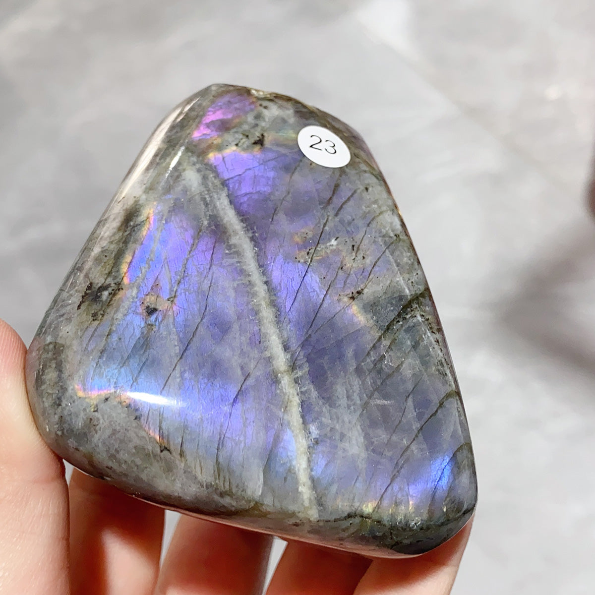 Rainbow Purple Light Pull Feldspar Freeform Minerals