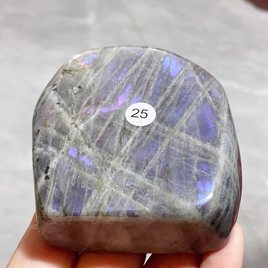 Rainbow Purple Light Pull Feldspar Freeform Minerals