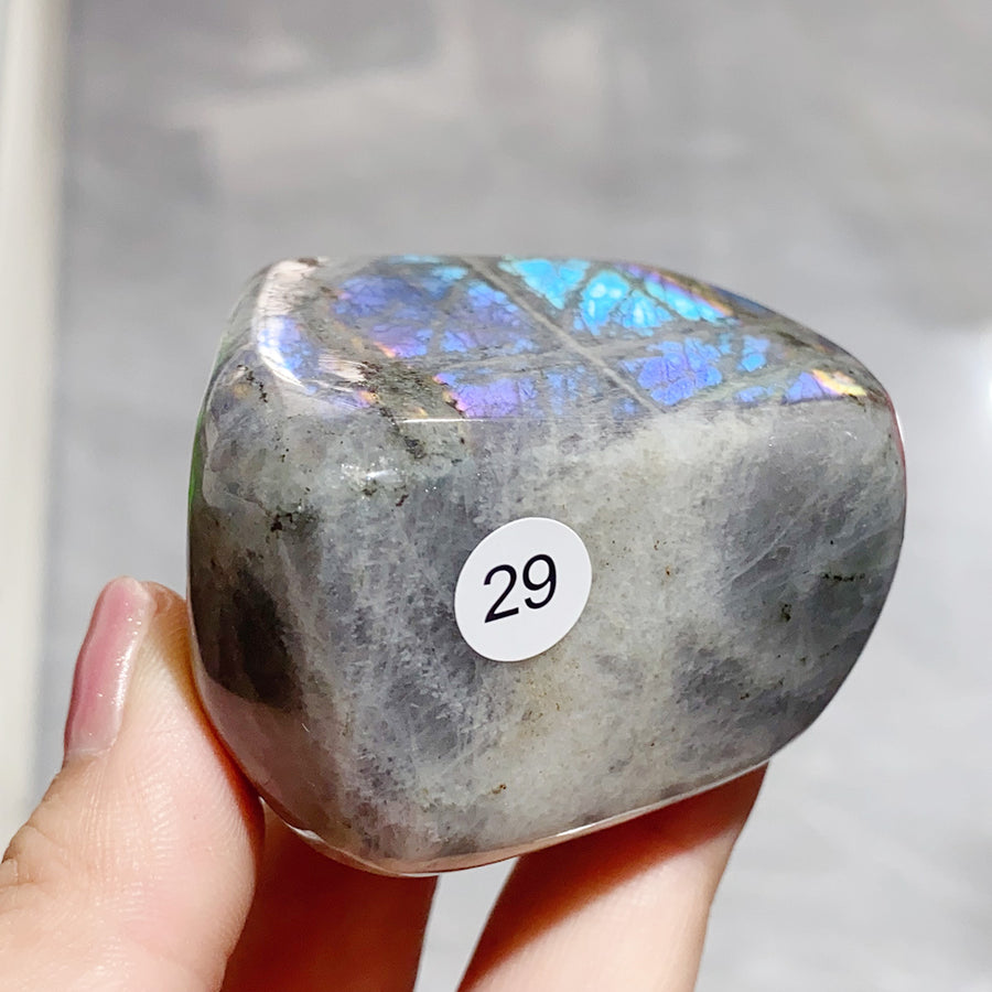 Rainbow Purple Light Pull Feldspar Freeform Minerals