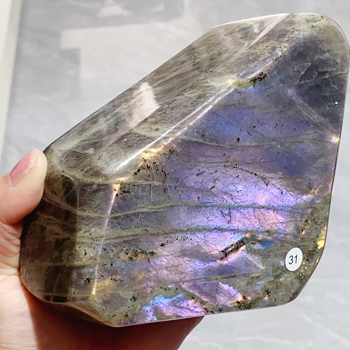 Rainbow Purple Light Pull Feldspar Freeform Minerals