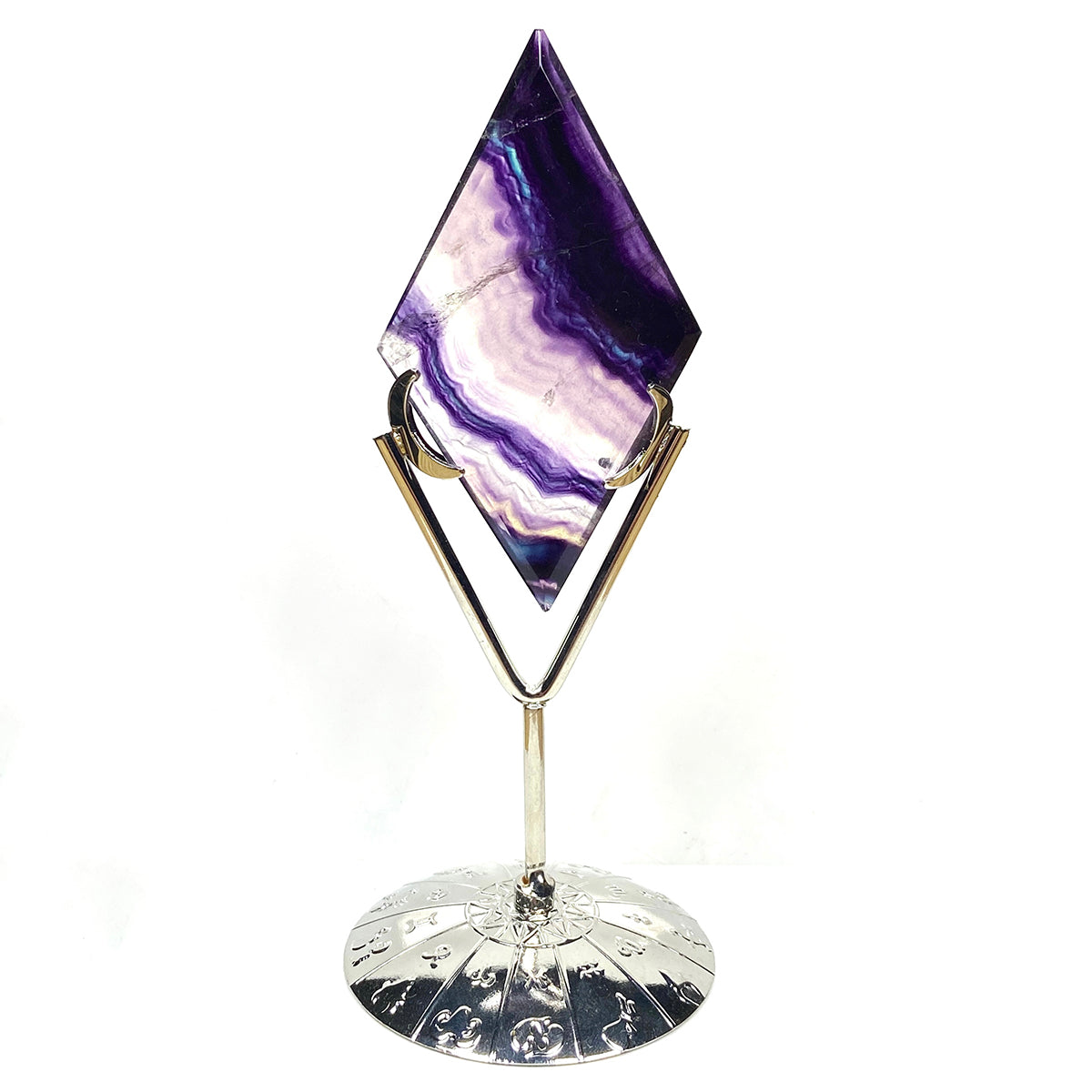 Crystal Fluorite Rhombus