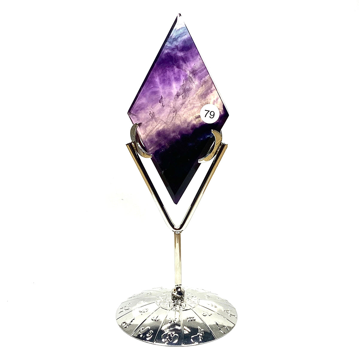 Crystal Fluorite Rhombus
