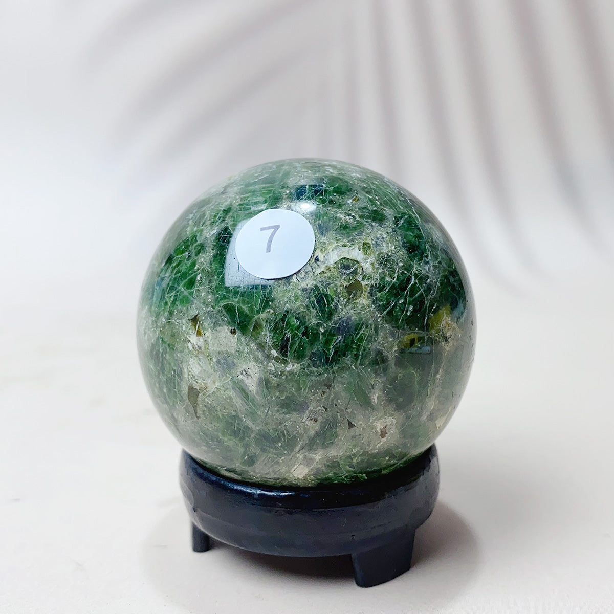 Diopside Mineral Gemstone High Quality Crystal Sphere