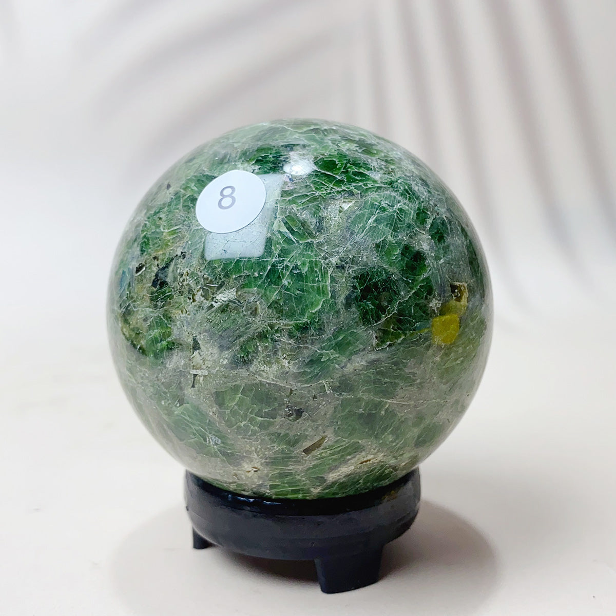 Diopside Mineral Gemstone High Quality Crystal Sphere