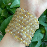 Rutilated Quartz Bracelet $6/PC