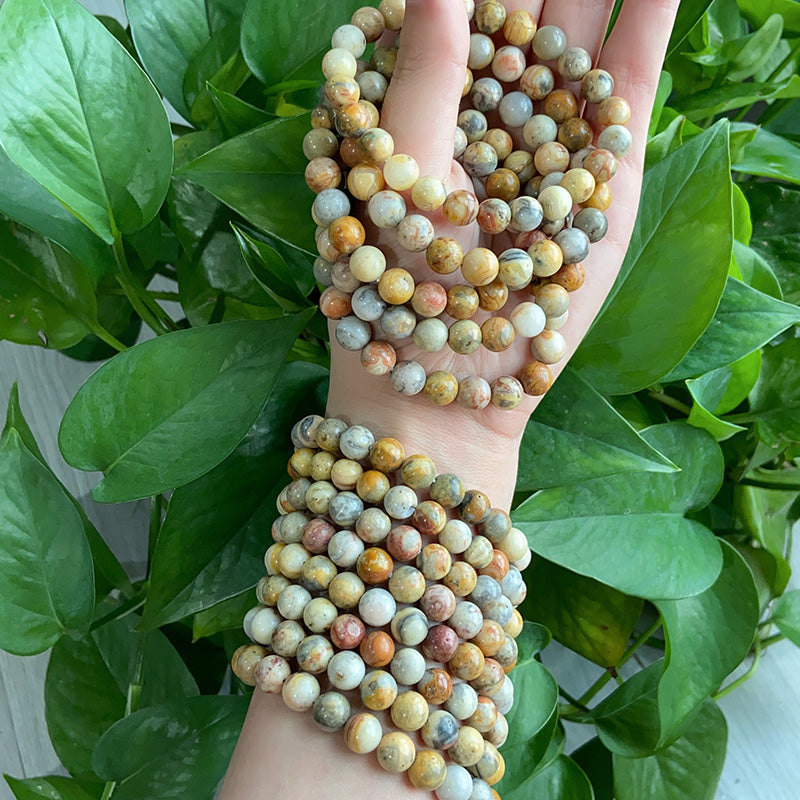 Crazy Llace Agate Bracelet $10/4PCS