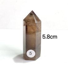 Load image into Gallery viewer, Natural Smokey Quartz Dark Color Crystal Tower