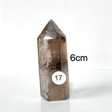 Load image into Gallery viewer, Natural Smokey Quartz Dark Color Crystal Tower