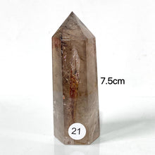 Load image into Gallery viewer, Natural Smokey Quartz Dark Color Crystal Tower