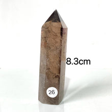 Load image into Gallery viewer, Natural Smokey Quartz Dark Color Crystal Tower