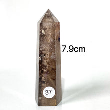 Load image into Gallery viewer, Natural Smokey Quartz Dark Color Crystal Tower