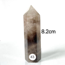 Load image into Gallery viewer, Natural Smokey Quartz Dark Color Crystal Tower