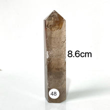 Load image into Gallery viewer, Natural Smokey Quartz Dark Color Crystal Tower