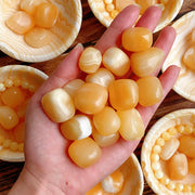 Orange Calcite Bowl