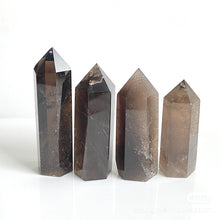 Load image into Gallery viewer, Natural Smokey Quartz Dark Color Crystal Tower