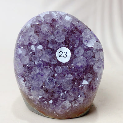 Natural Crystal Cluster Amethyst Crystal Hole Raw Stone