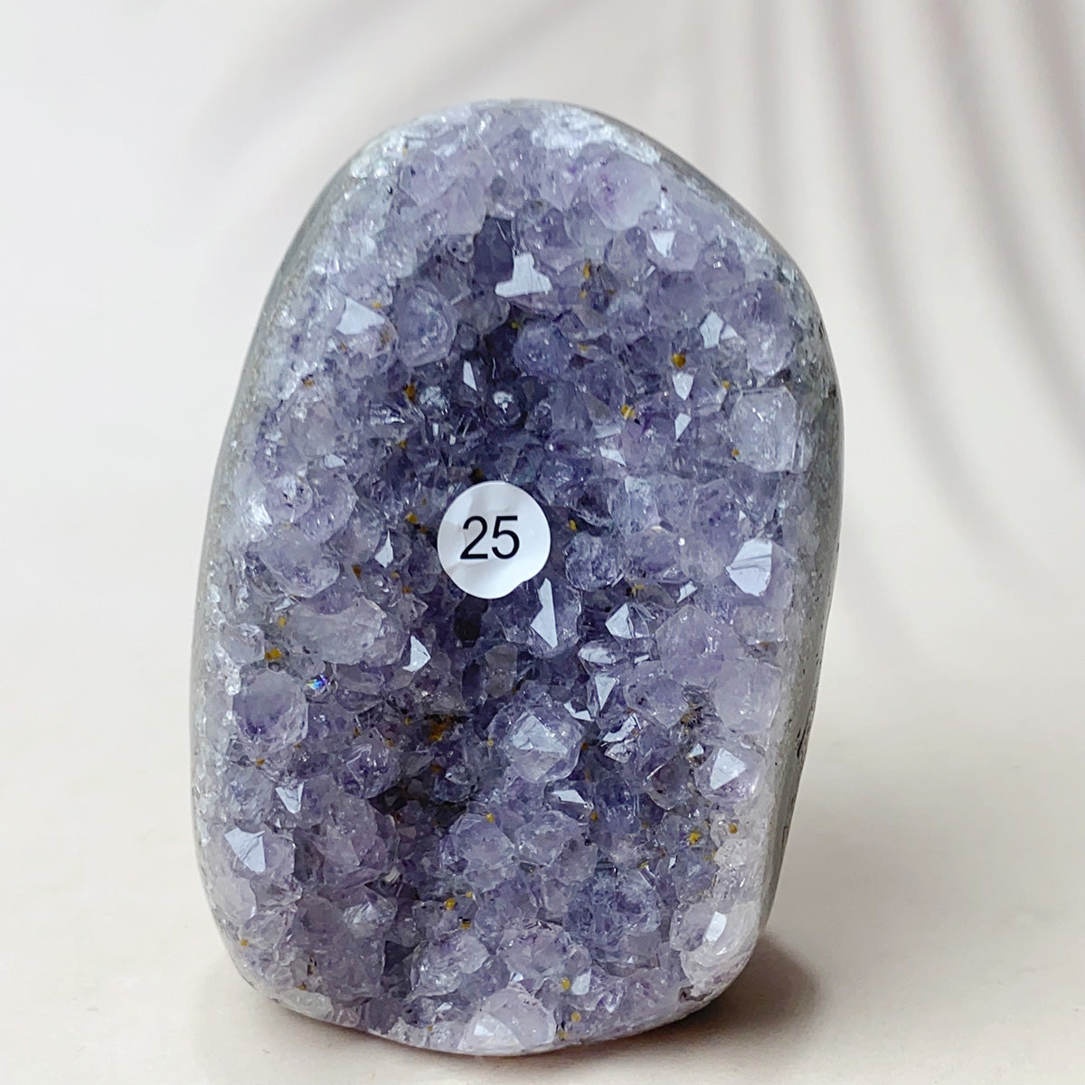 Natural Crystal Cluster Amethyst Crystal Hole Raw Stone