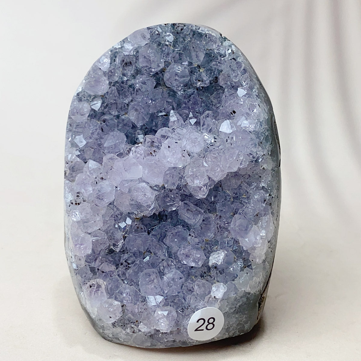 Natural Crystal Cluster Amethyst Crystal Hole Raw Stone