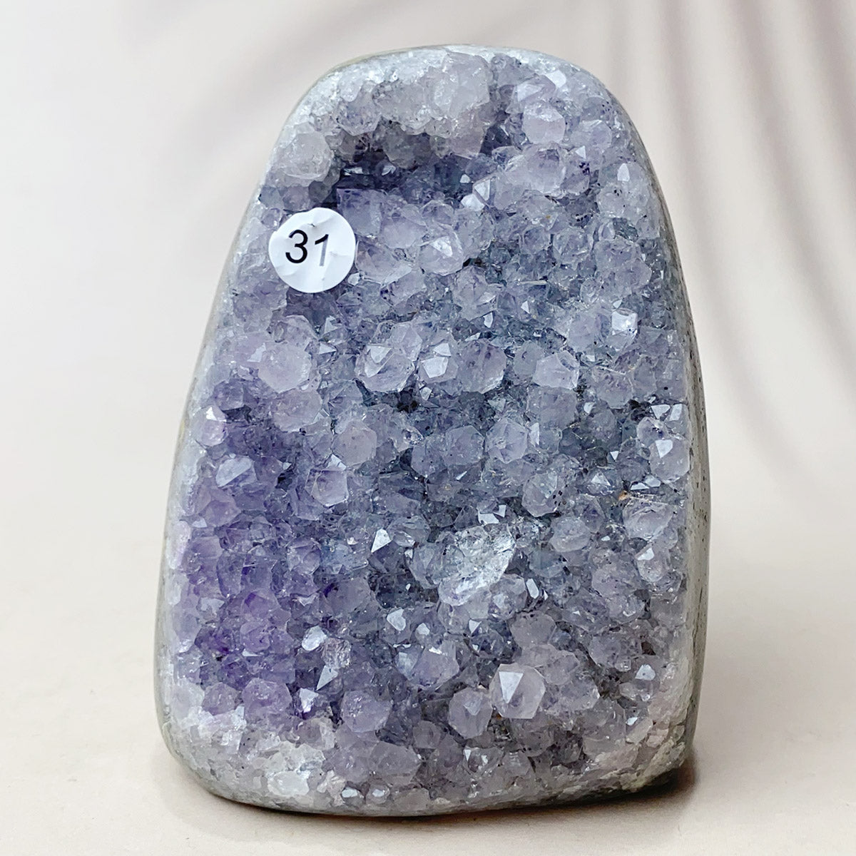 Natural Crystal Cluster Amethyst Crystal Hole Raw Stone