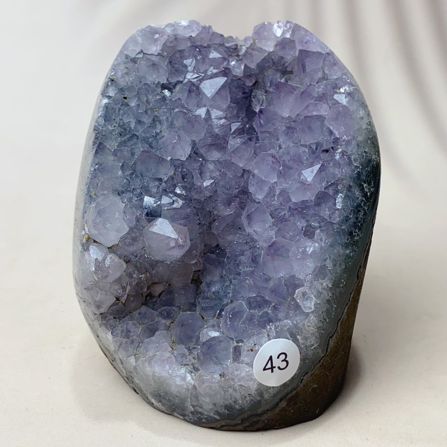 Natural Crystal Cluster Amethyst Crystal Hole Raw Stone