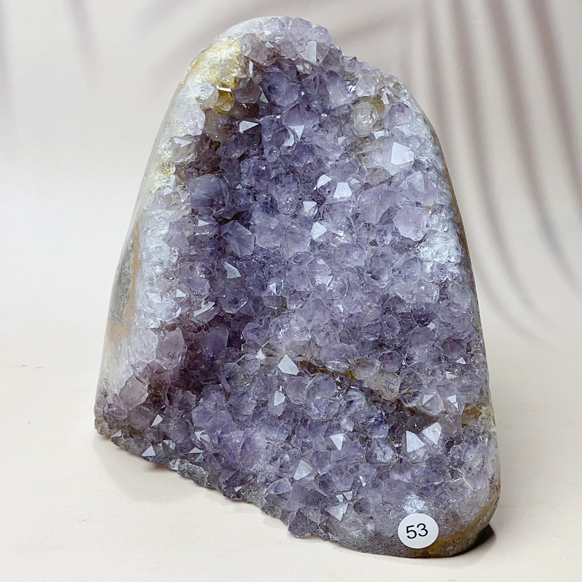 Natural Crystal Cluster Amethyst Crystal Hole Raw Stone