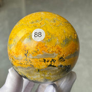 Natural Bumblebee Jasper Crystal Sphere