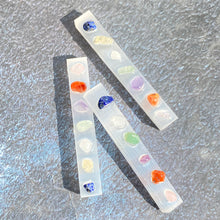 Load image into Gallery viewer, Crystal Seven Chakra Selenite Sticks