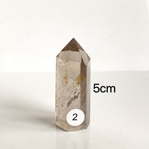 Natural Smokey Quartz Crystal Tower