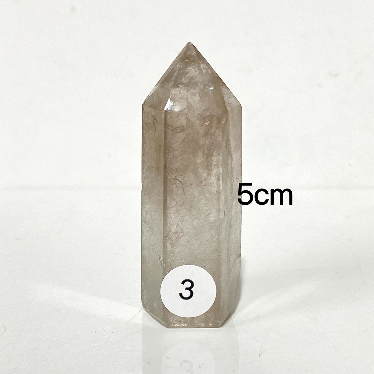 Natural Smokey Quartz Crystal Tower