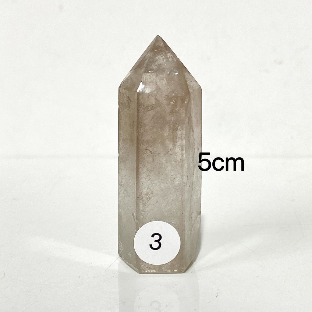 Natural Smokey Quartz Crystal Tower