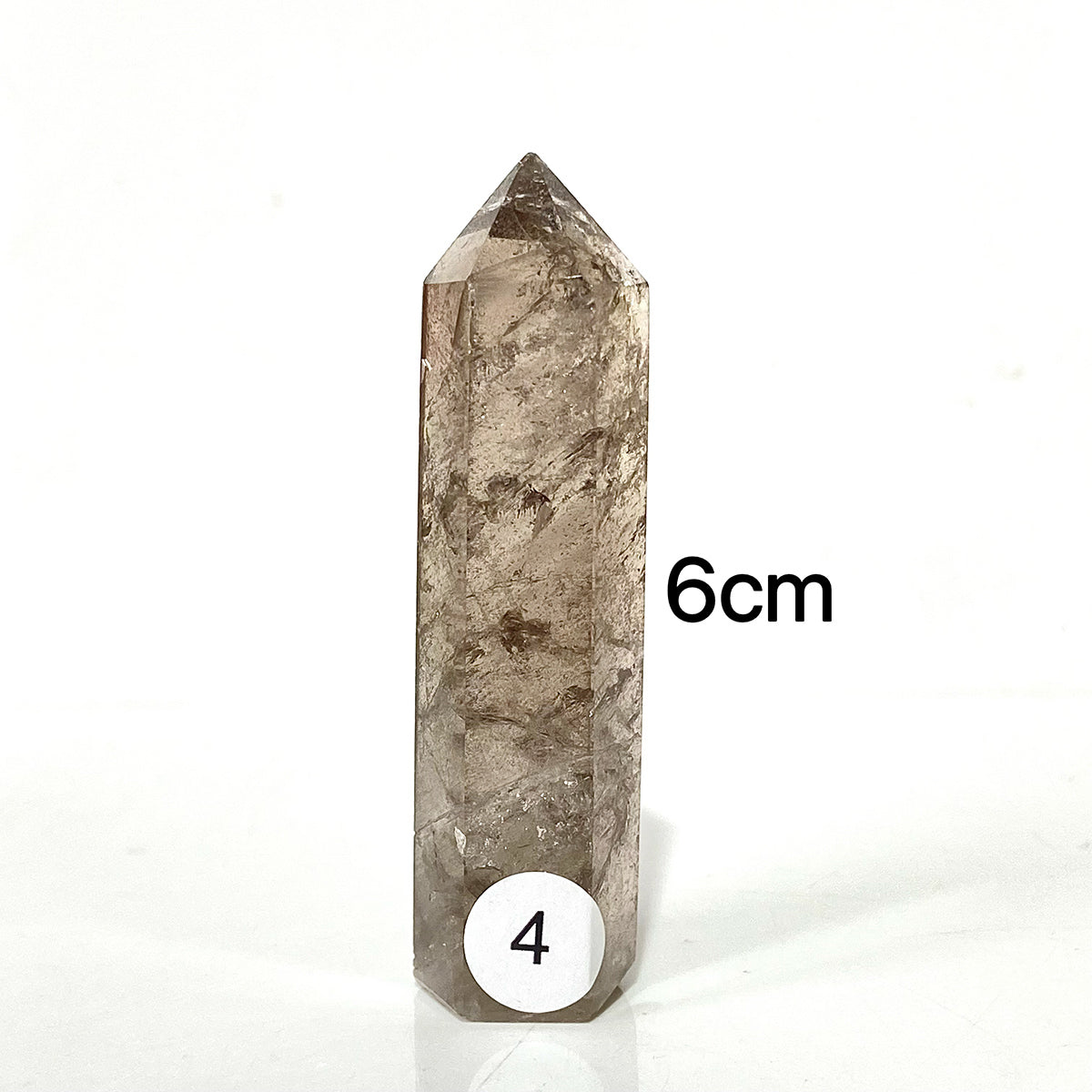 Natural Smokey Quartz Crystal Tower