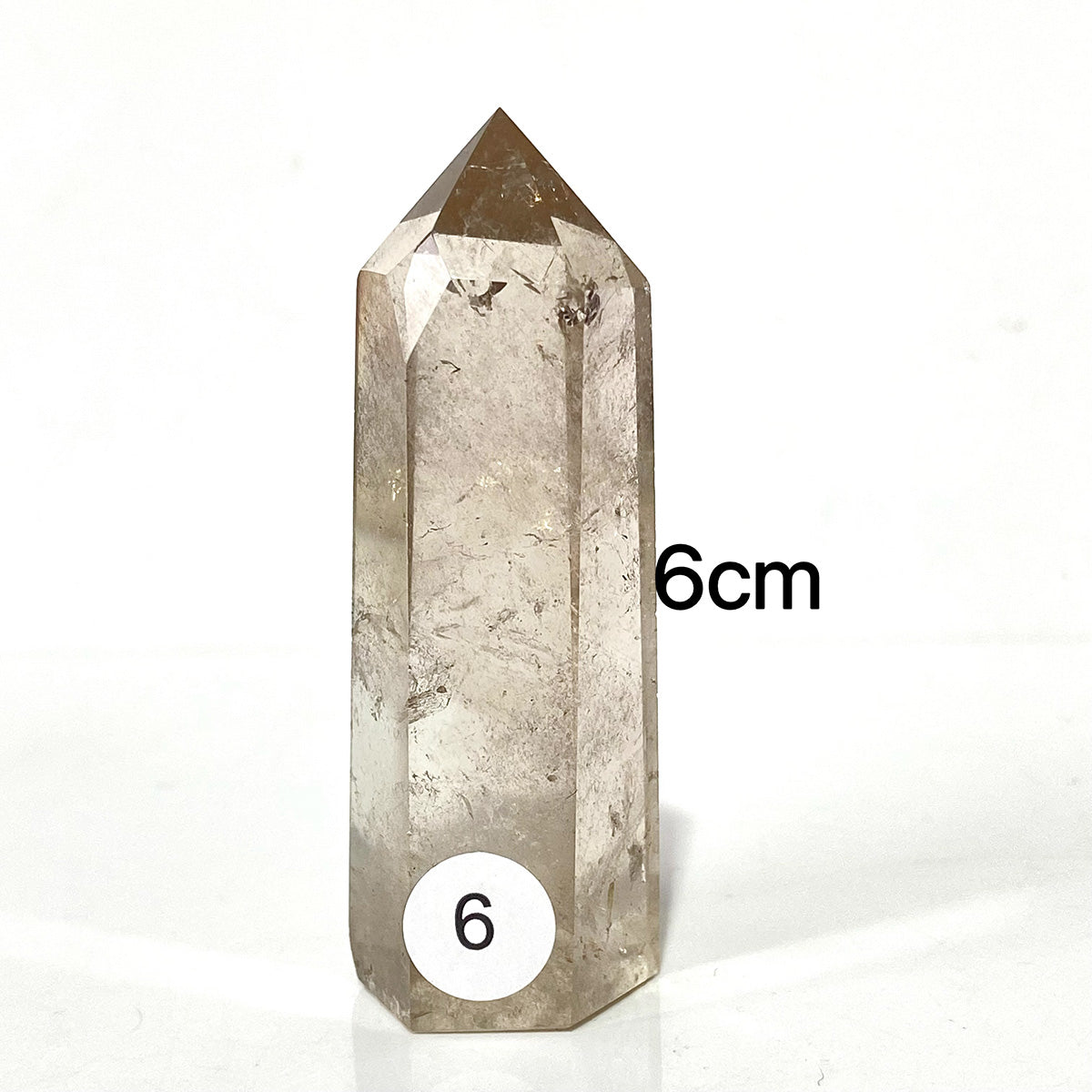 Natural Smokey Quartz Crystal Tower