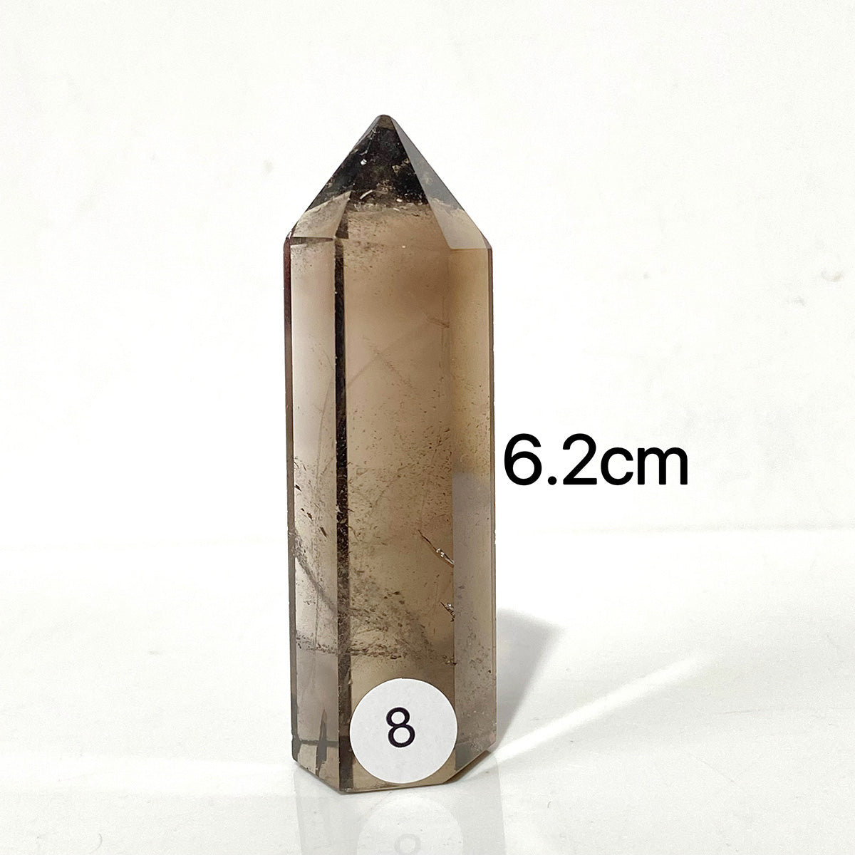 Natural Smokey Quartz Crystal Tower
