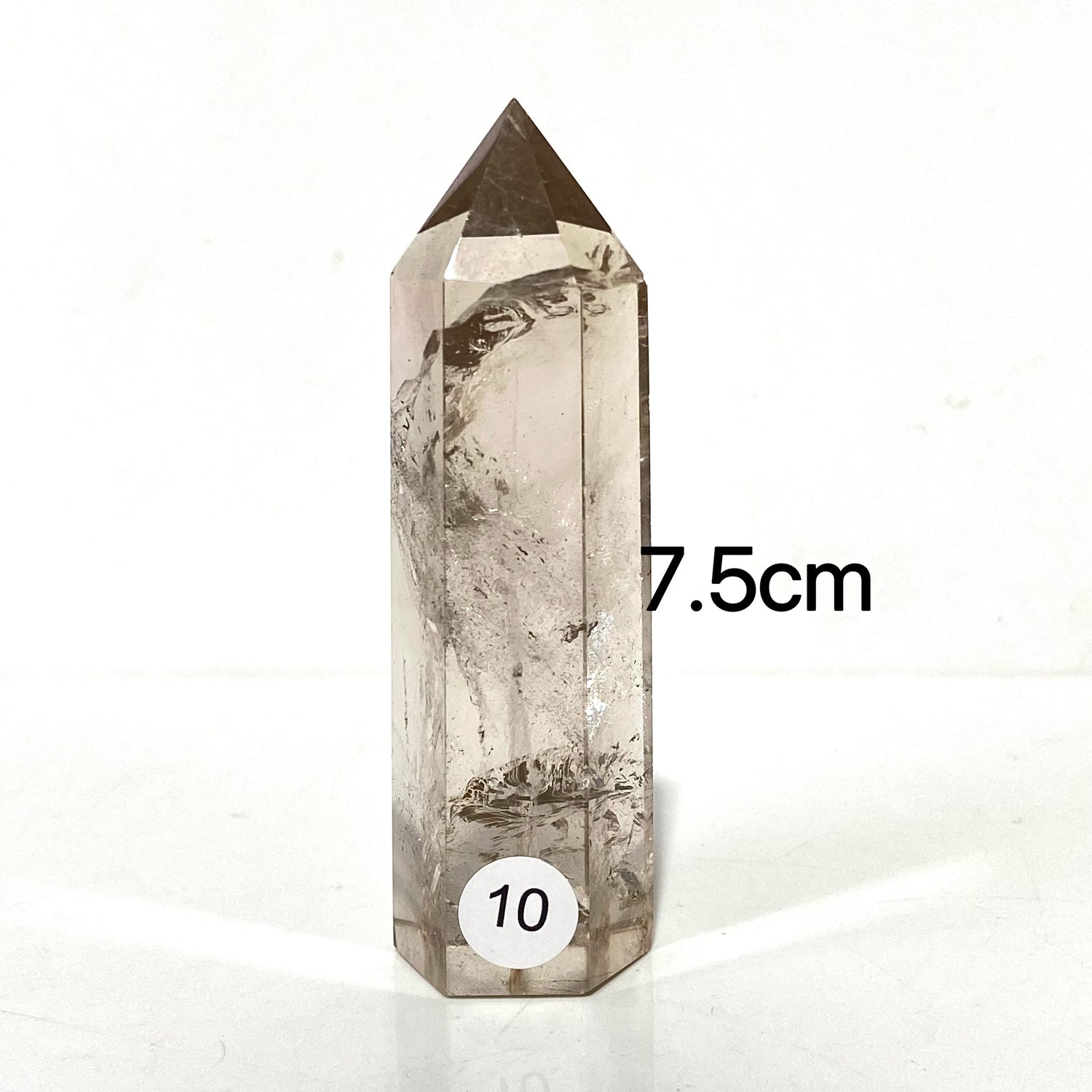 Natural Smokey Quartz Crystal Tower
