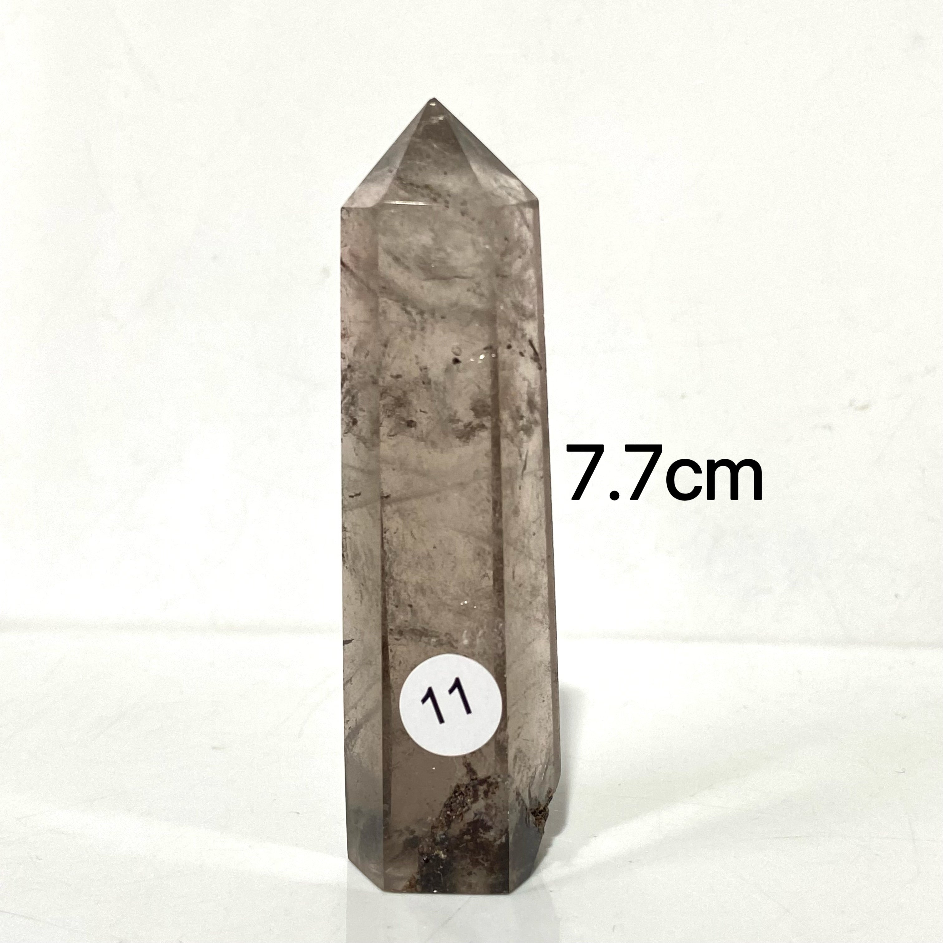 Natural Smokey Quartz Crystal Tower