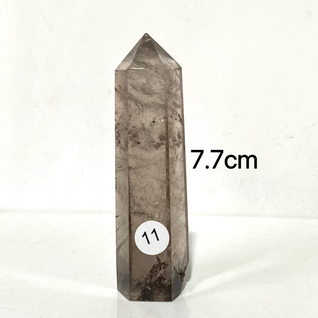 Natural Smokey Quartz Crystal Tower