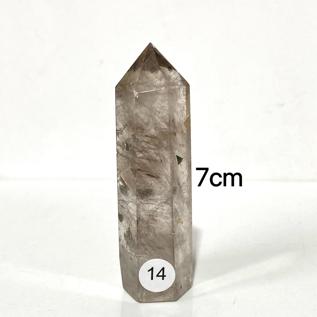 Natural Smokey Quartz Crystal Tower