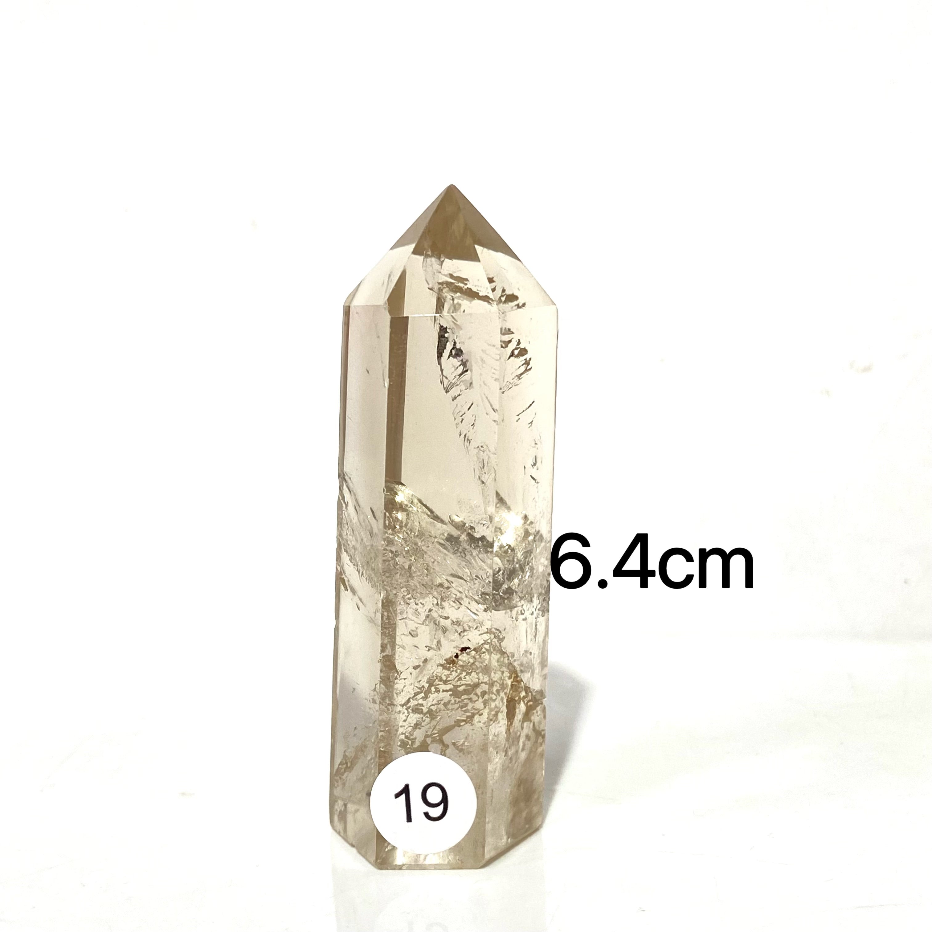 Natural Smokey Quartz Crystal Tower