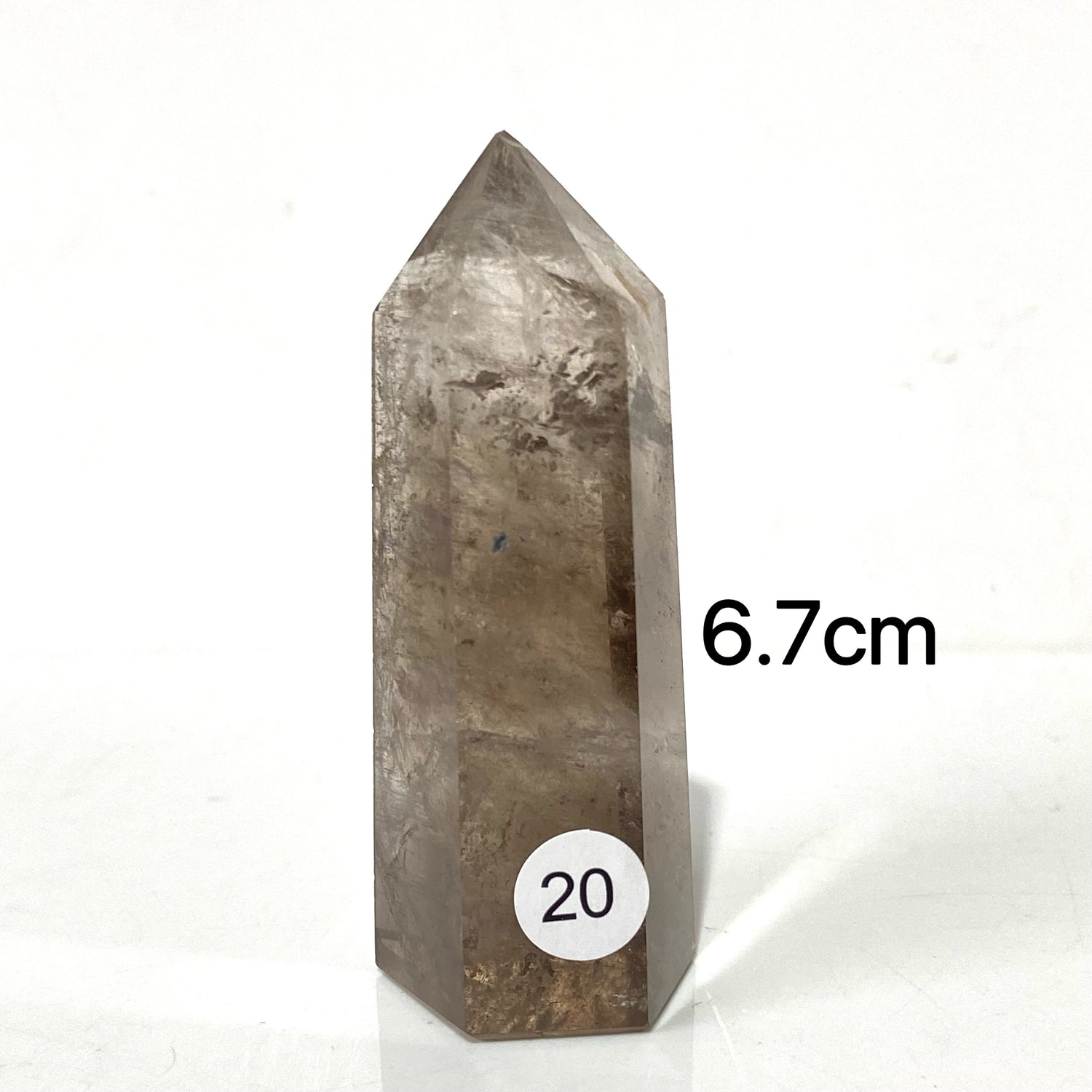 Natural Smokey Quartz Crystal Tower