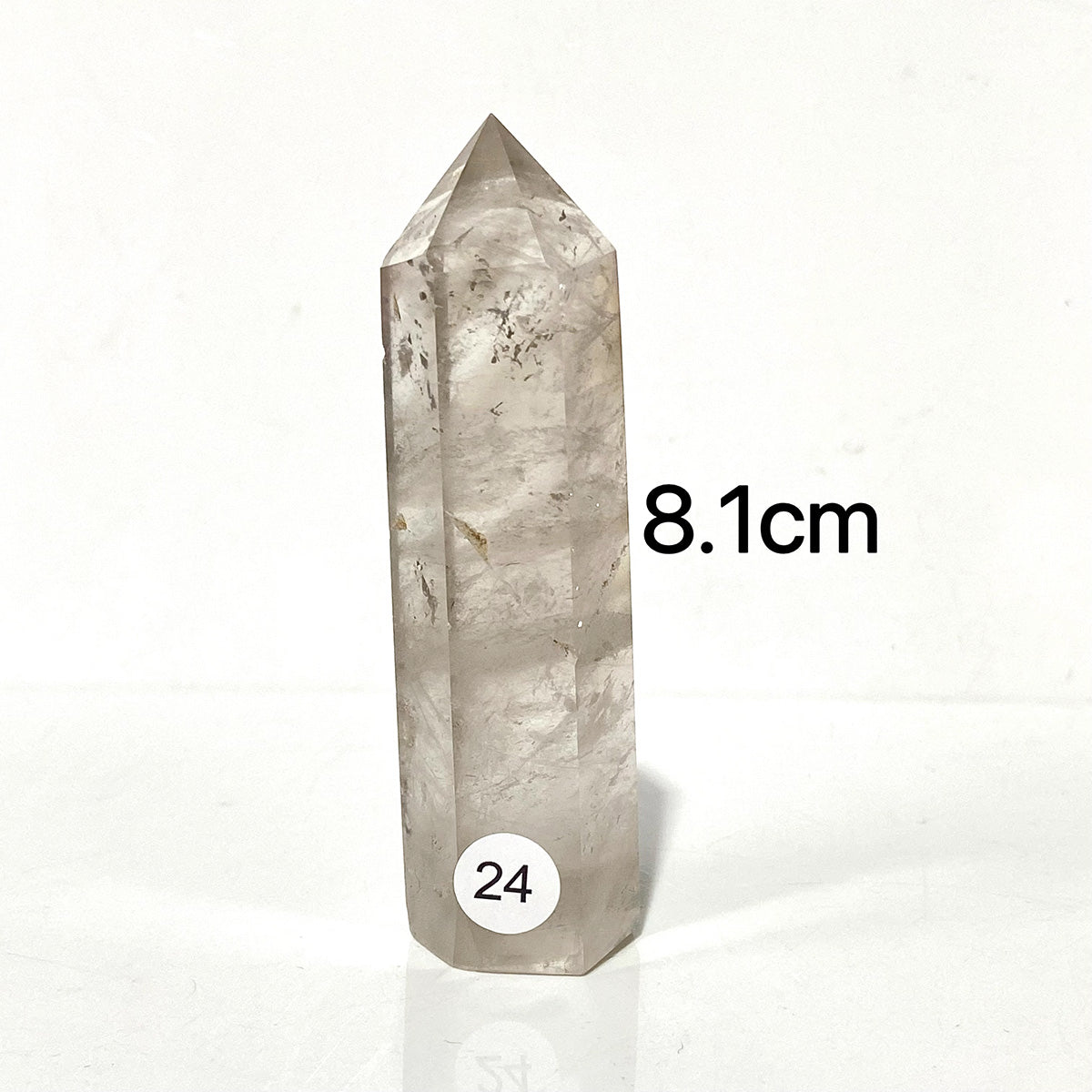 Natural Smokey Quartz Crystal Tower