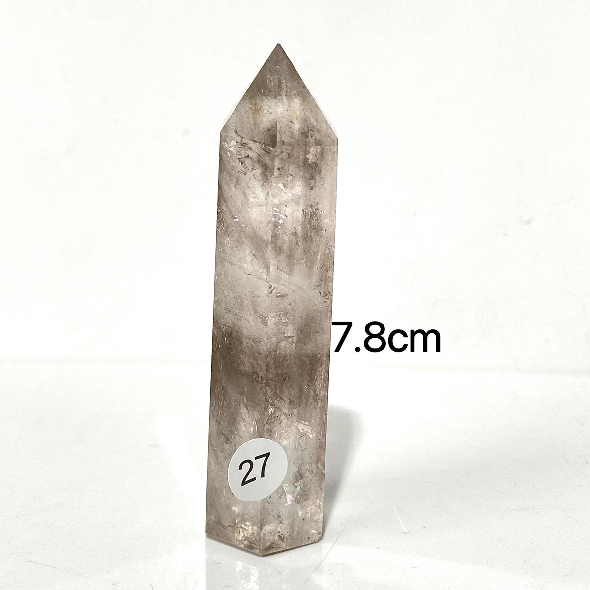 Natural Smokey Quartz Crystal Tower