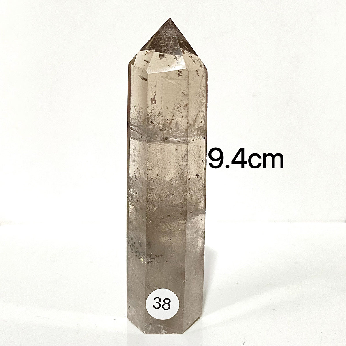 Natural Smokey Quartz Crystal Tower