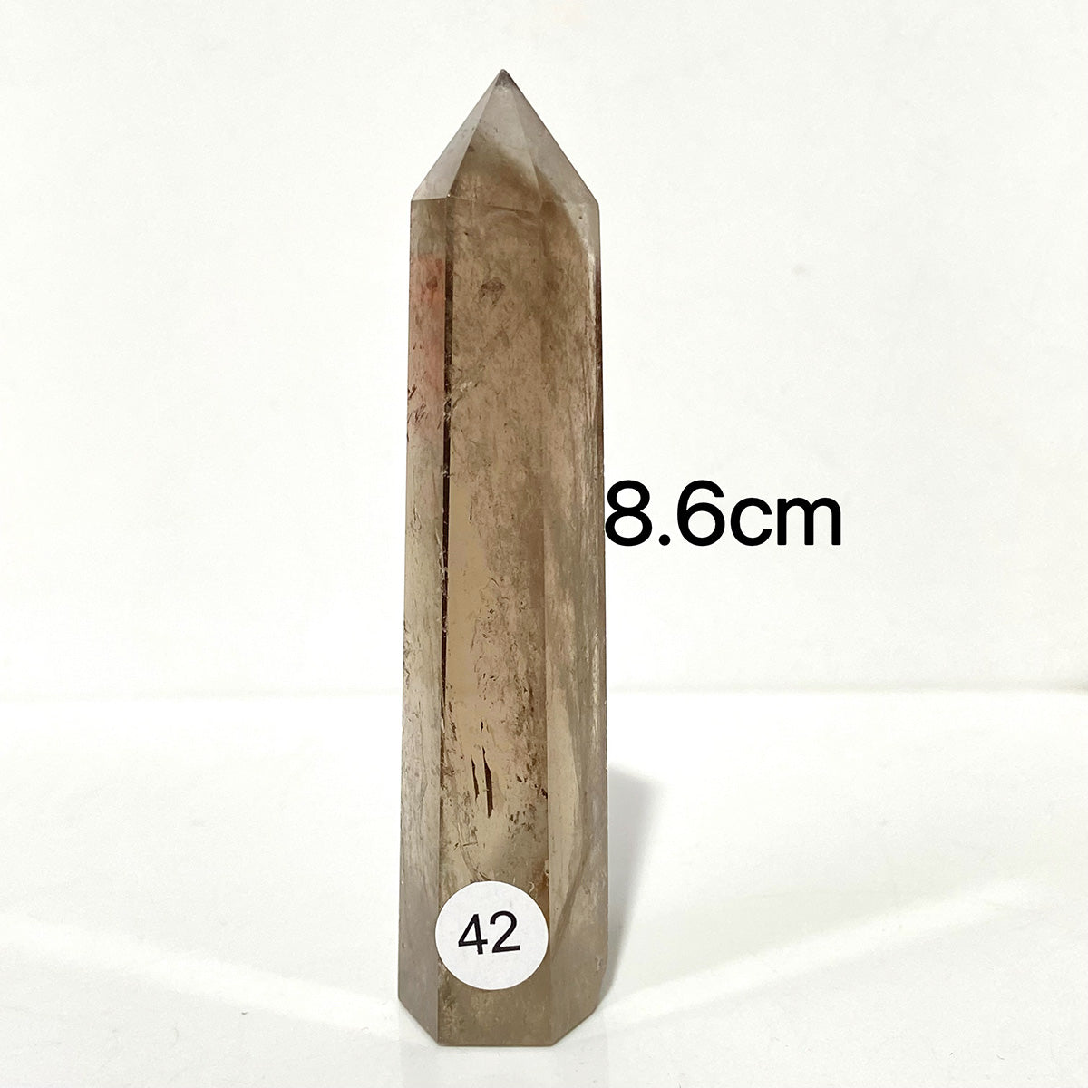 Natural Smokey Quartz Crystal Tower