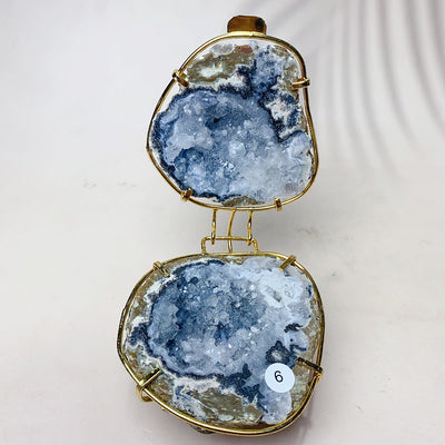 Natural Druzy Agate Crystal Jewelry Box