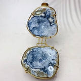 Natural Druzy Agate Crystal Jewelry Box