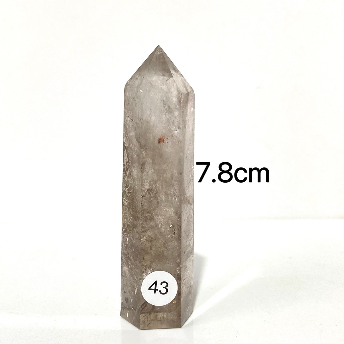Natural Smokey Quartz Crystal Tower