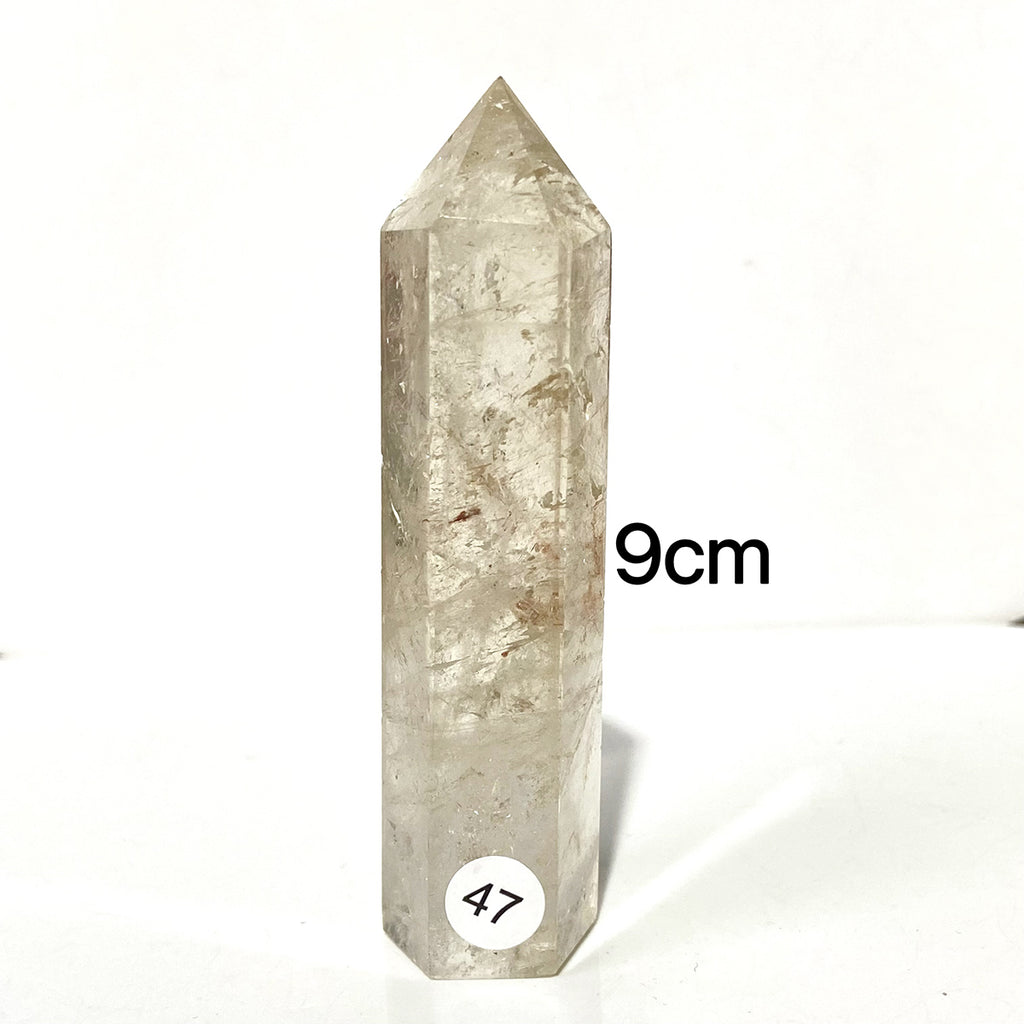 Natural Smokey Quartz Crystal Tower
