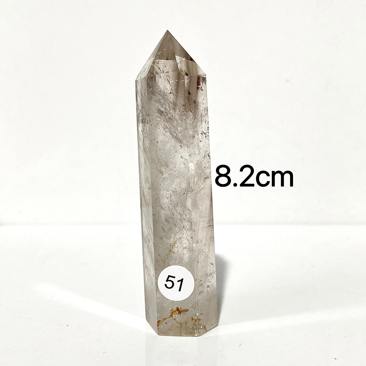 Natural Smokey Quartz Crystal Tower
