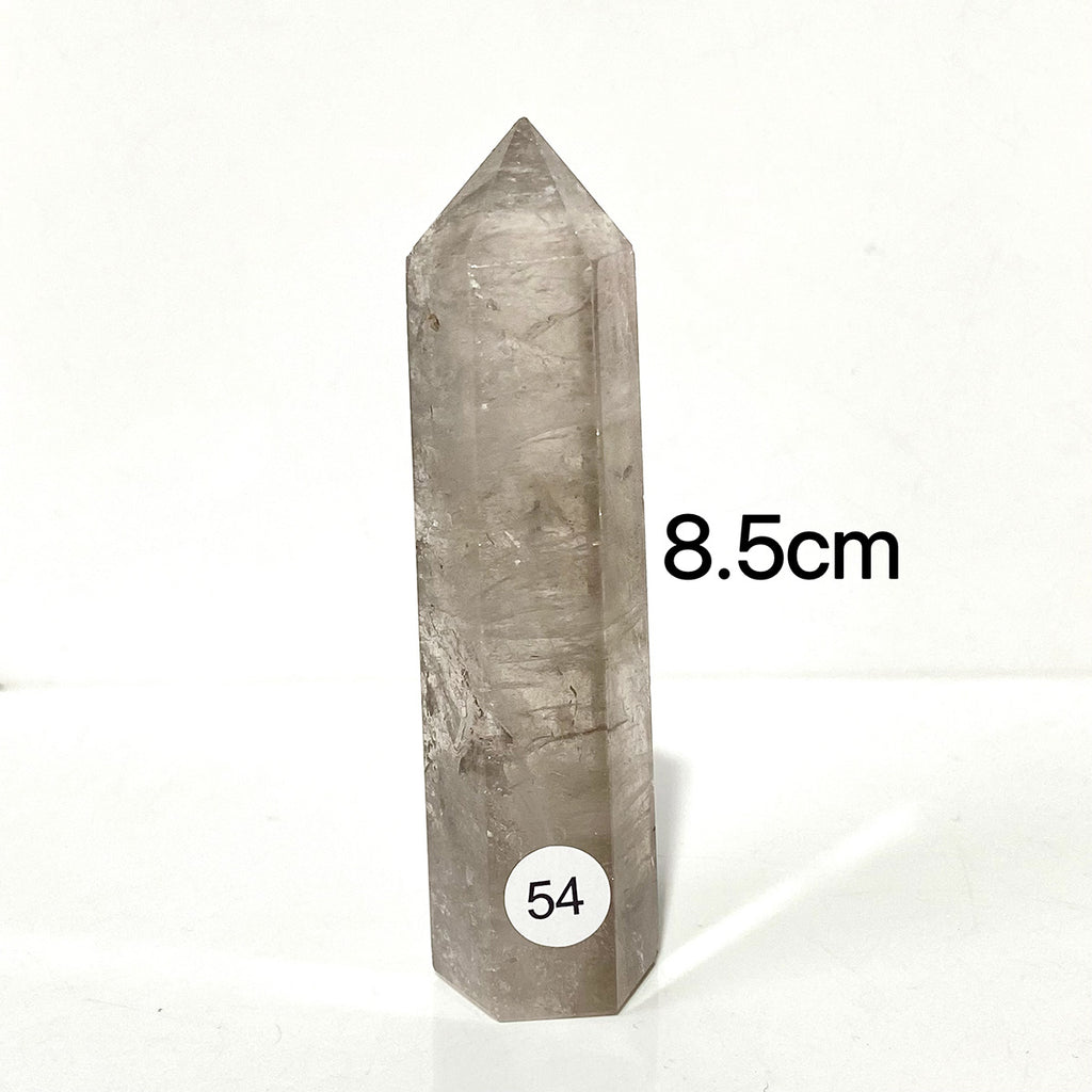 Natural Smokey Quartz Crystal Tower